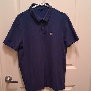 DKNY Dark Blue Men's Polo Shirt